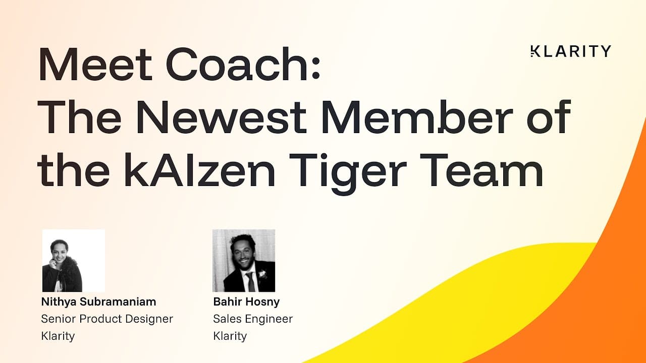 Meet Coach: The Newest Member of the kAIzen Tiger Team