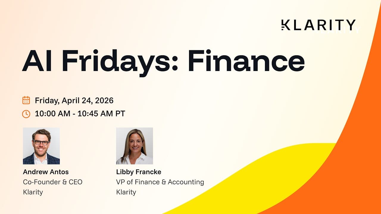 AI Fridays: Finance