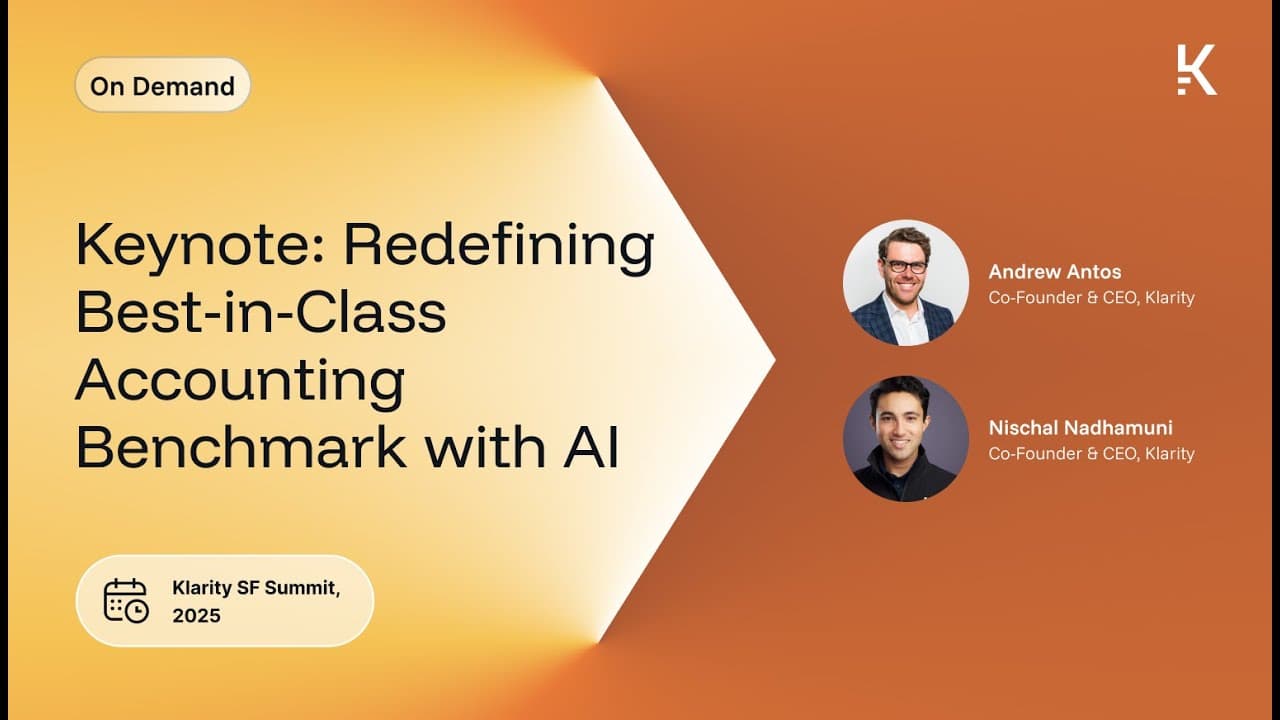A Keynote on Redefining Best-in-Class Accounting Benchmarks with AI